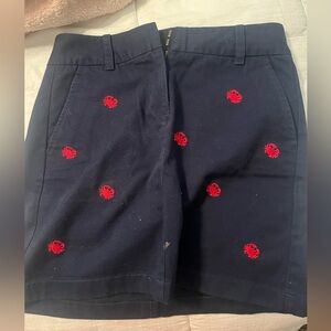 Vineyard Vines Navy Cotton Skirt